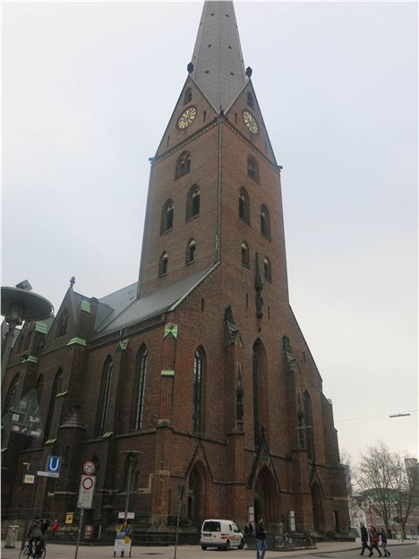 We Climbed To The Top Of The Petrikirche