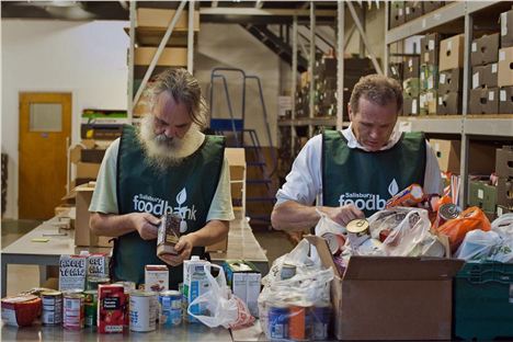 The rich have never been richer, yet the use of UK food banks have rocketed