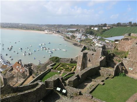 View Of Gorey Bay From Mont Orgeuil