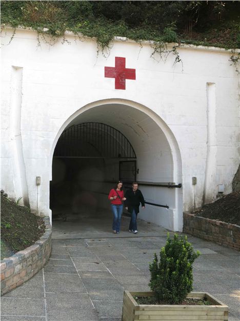 Entrance To The War Tunnels