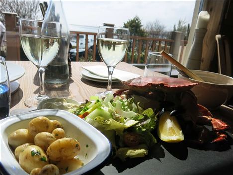 Crab Feast And Jersey Royals At The Crab Shack