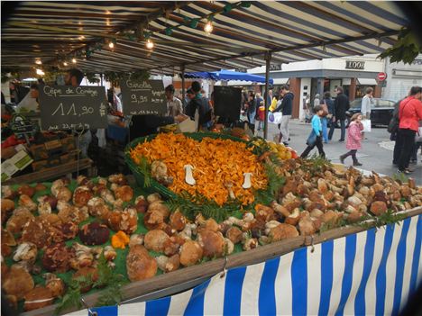 Earthy . . . Mushroom Coup At The Market