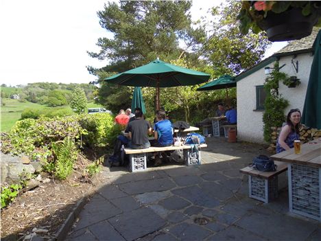 The Tower Bank Arms Beer Garden