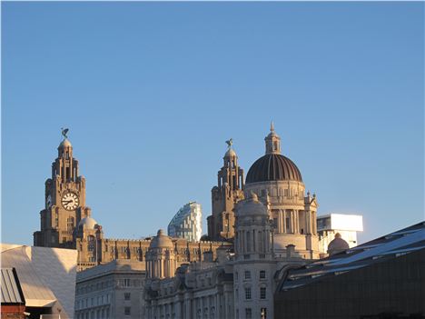 Liverpool skyline