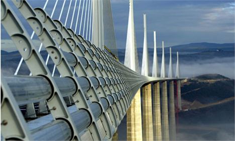 The Millau Viaduct - the Levy Lad's done well