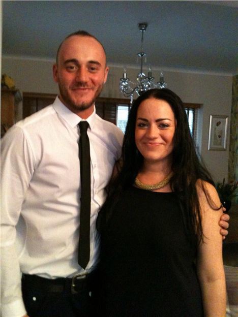 Robert Hart and girlfriend Gemma