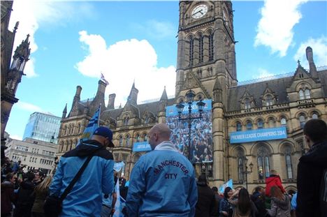 City fans at the 2014 champions parade