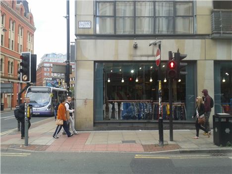 New Cow store on Oldham Street