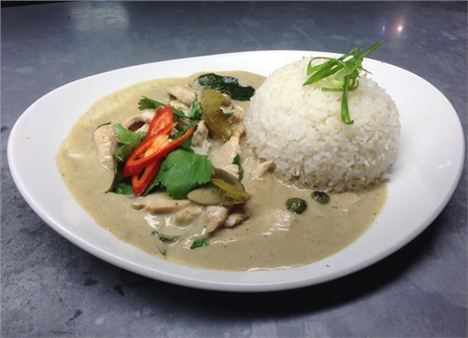 Tampopo's Thai green curry