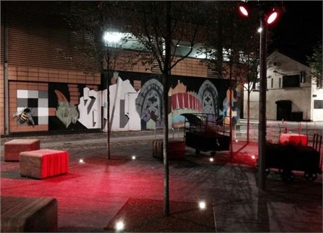 Ancoats Red Light District (Fairbairn Building in the background)