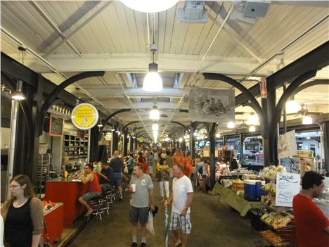 French Market In New Orleans' French Quarter