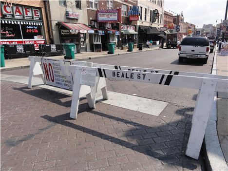 Beale Street In Memphis