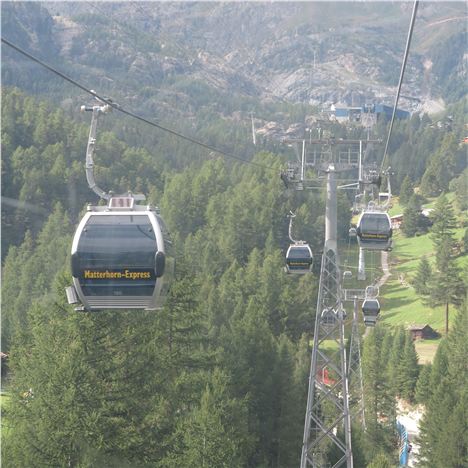 Matterhorn Express Whisks Vositors Up The Schwarzsee And Beyond