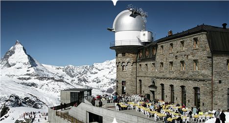 The Sun Terrace Of The Kulmhotel