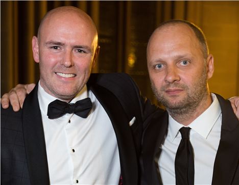 Chefs Aiden Byrne (Manchester House) and Simon Rogan (The French)