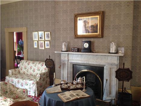 Gaskell House drawing room