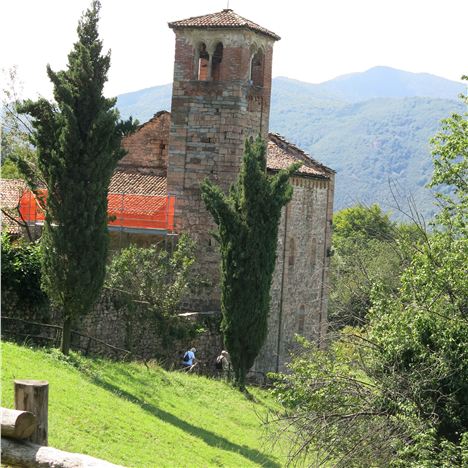 On Our Walk, An Ancient Manor House