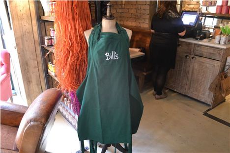 Branded aprons