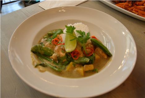 Thai green curry