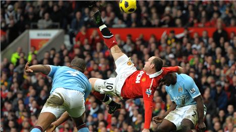 Rooney's derby 'wonder goal'