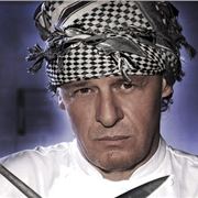 Towel-headed Marco Pierre White