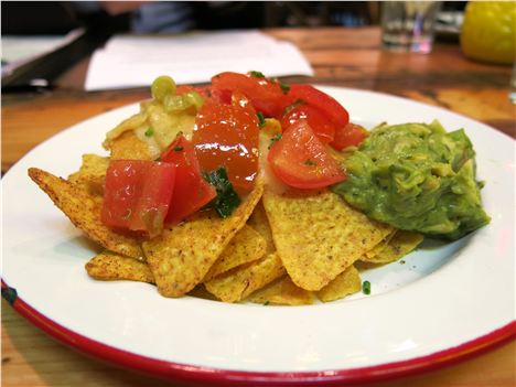 Tortilla chips (£3.95)