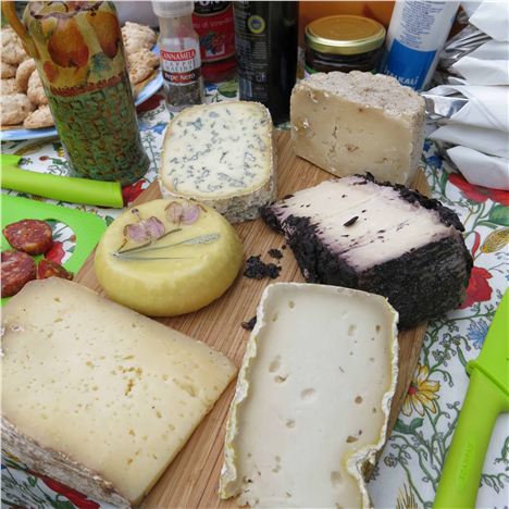 Local Bespoke Cheeses From Monforte D'alba Were The Picnic Stars