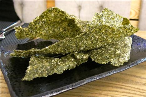 Seaweed crisps - ace