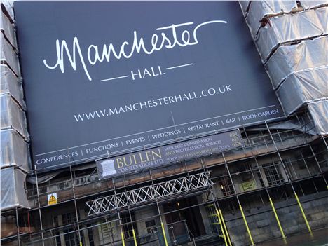 Work on Manchester Hall is already underway