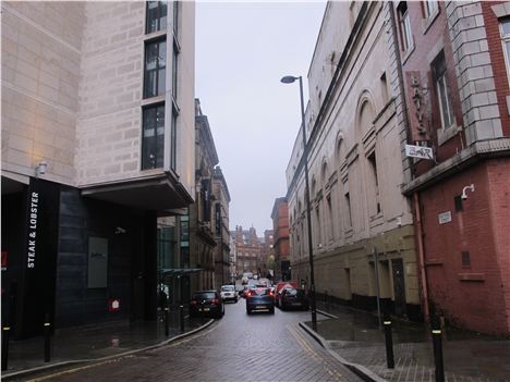 A walkway could be constructed to link the hotel (left) with the Theatre Royal (right)