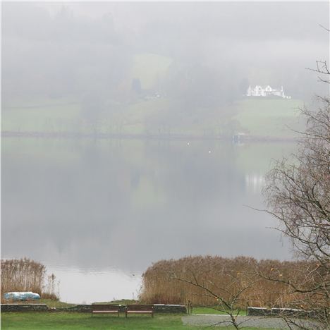 Autumnal Mists Seen From Our Balcony