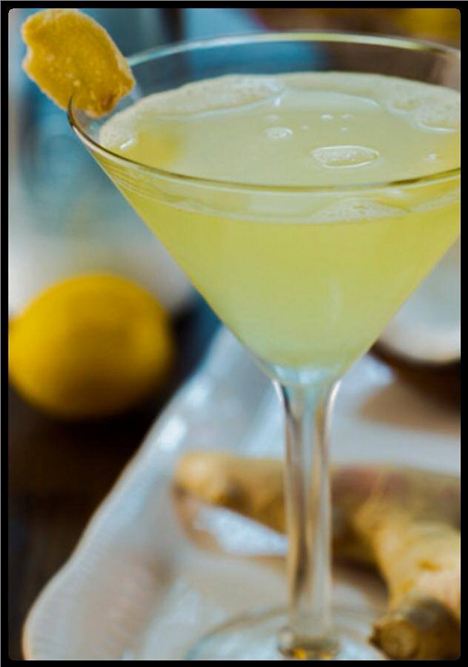 Ginger Martini