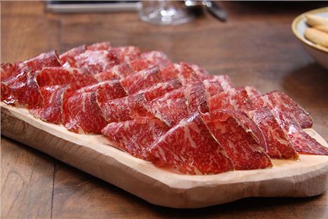 Cecina air-cured beef