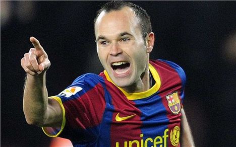 Andres Iniesta, Barcelona, Spain and the Cornerhouse